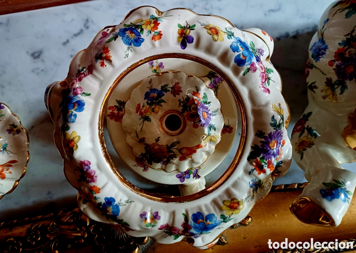 Antig&uuml;edades: Gran Tetera con infernillo &rdquo; Boch Freres&rdquo; lujo. - Foto 10