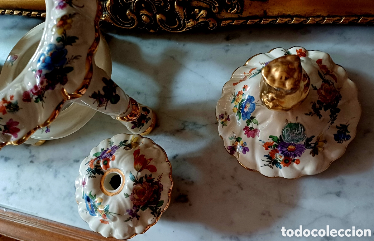 Antig&uuml;edades: Gran Tetera con infernillo &rdquo; Boch Freres&rdquo; lujo. - Foto 14