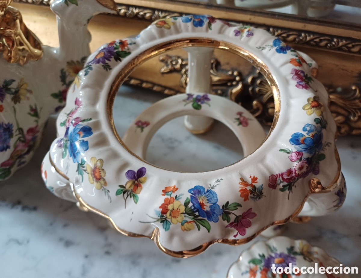 Antig&uuml;edades: Gran Tetera con infernillo &rdquo; Boch Freres&rdquo; lujo. - Foto 15