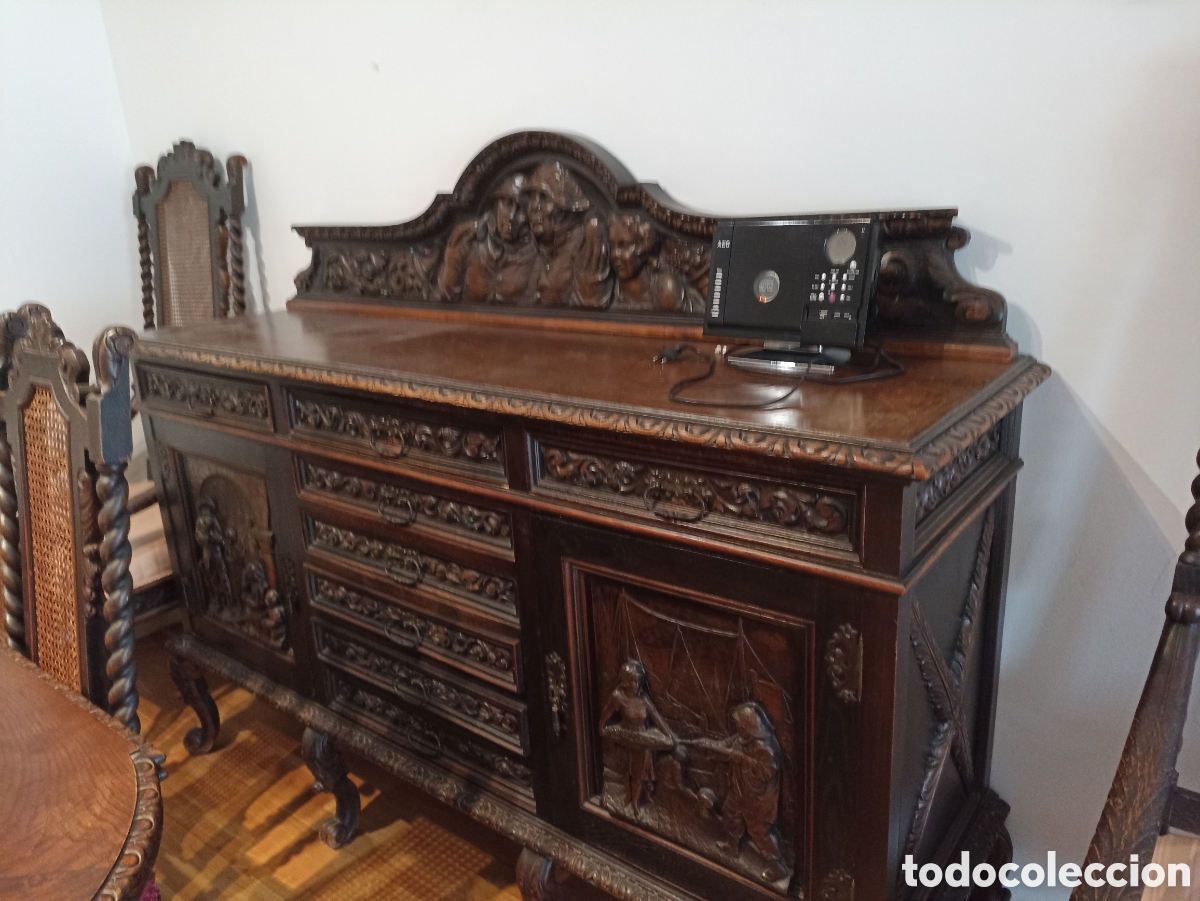 Antig&uuml;edades: Aparador hecho a mano - Foto 1