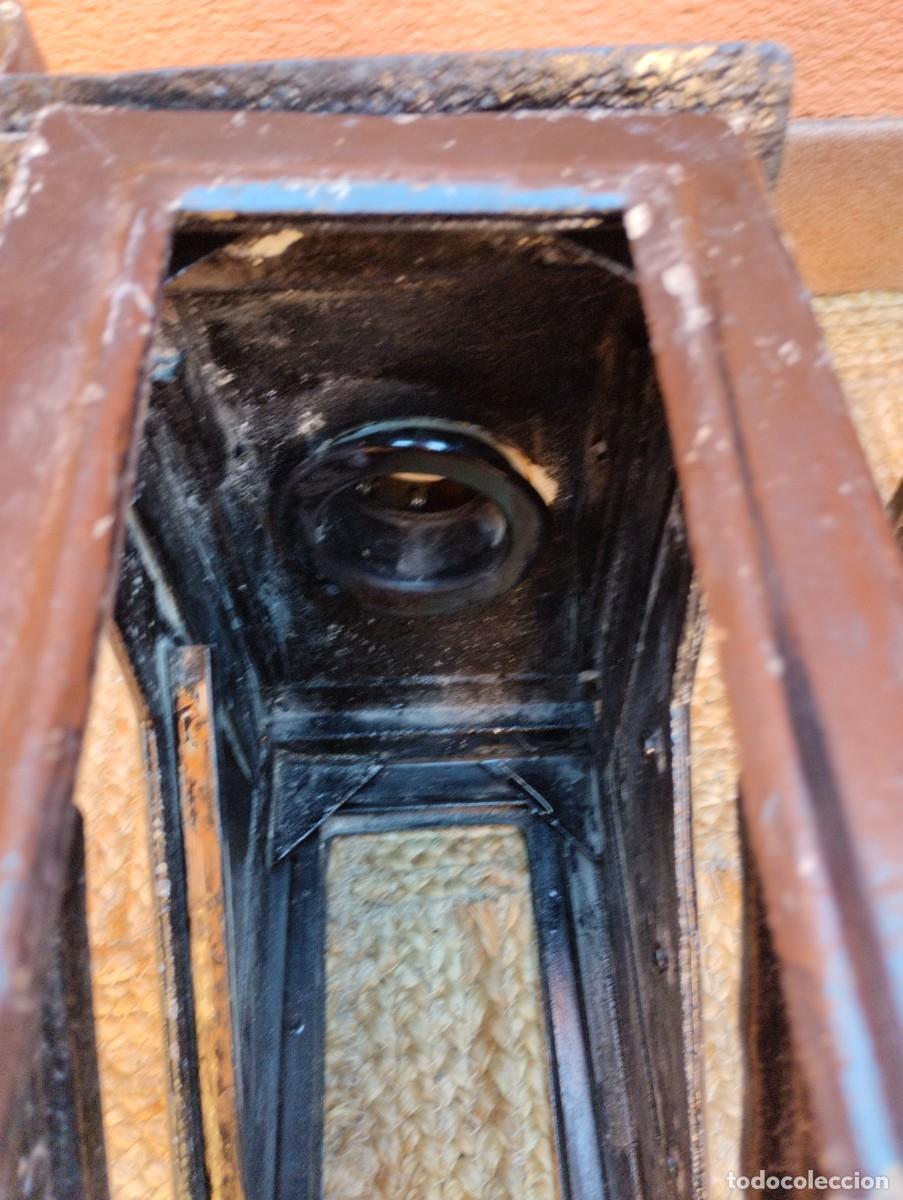Antig&uuml;edades: Pareja Faroles antiguos Renfe - Foto 9