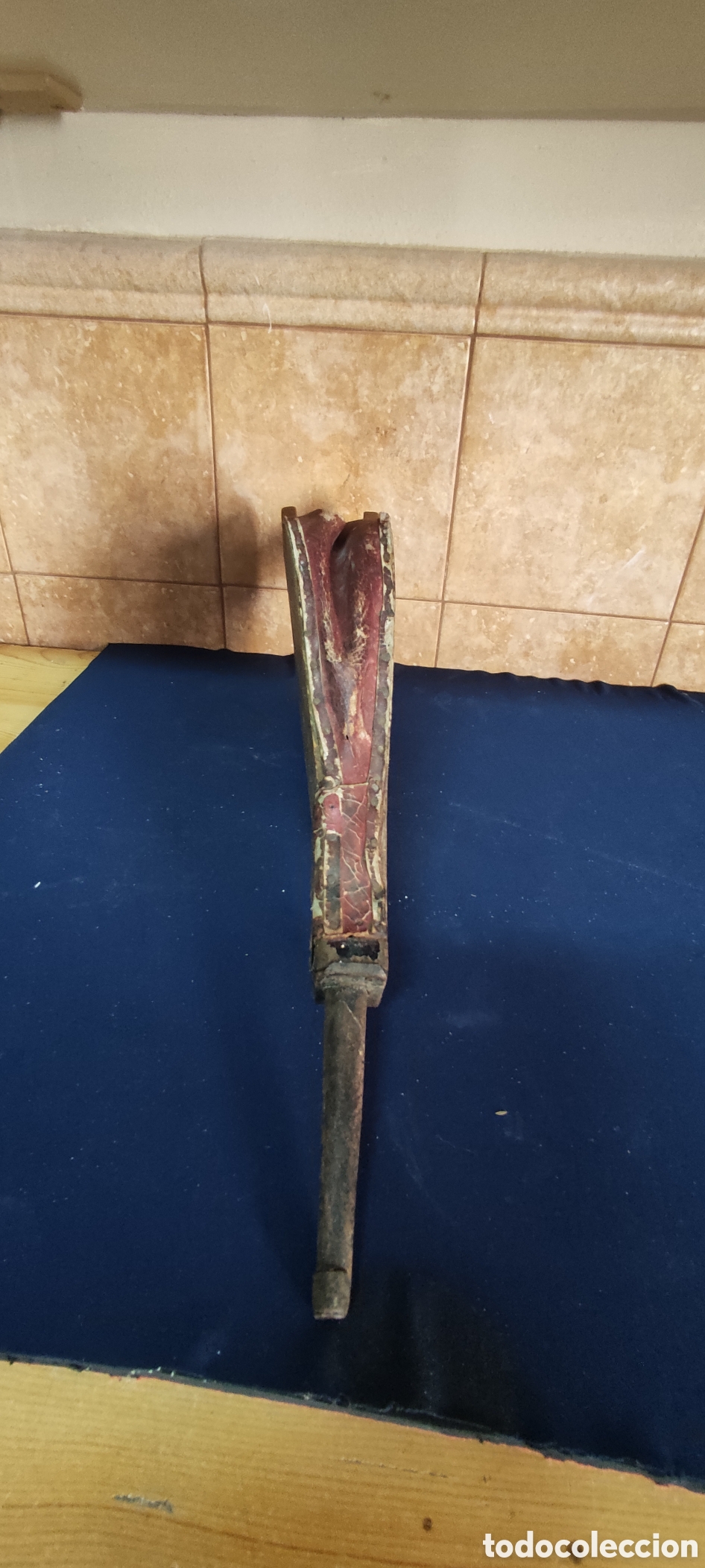 Antig&uuml;edades: Antiguo fuelle de chimenea - Foto 2