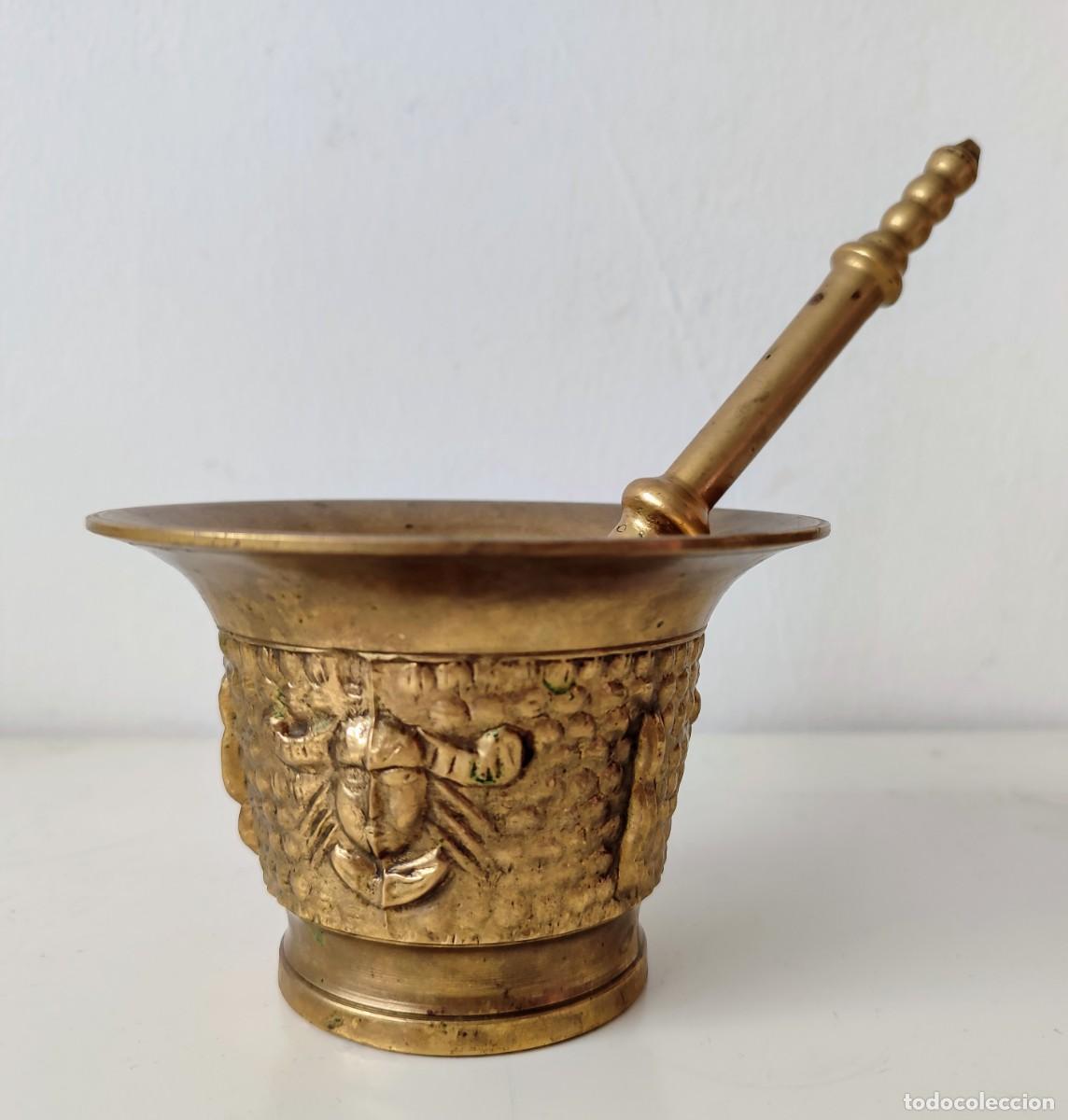 Antig&uuml;edades: Mortero y Maja de Bronze - Foto 10