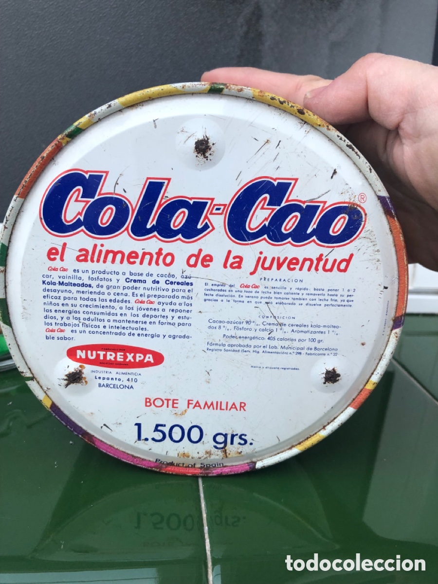 Antig&uuml;edades: Antigua lata de Cola Cao - Foto 7