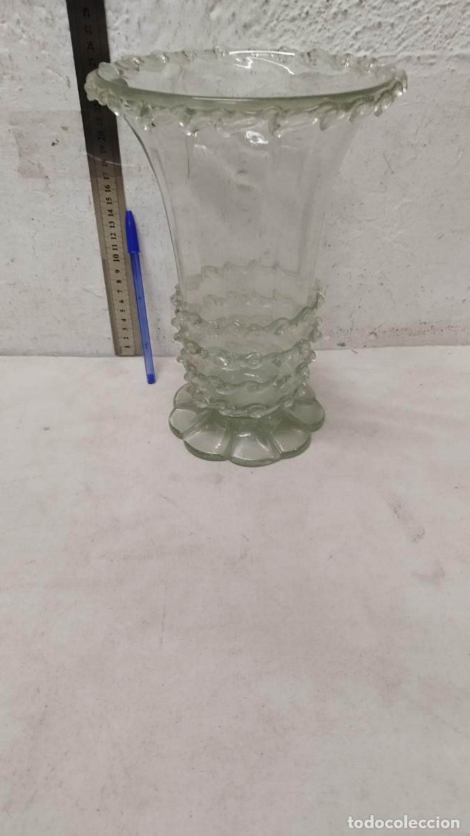 Antig&uuml;edades: Antiguo Gran jarr&oacute;n de cristal - Foto 1