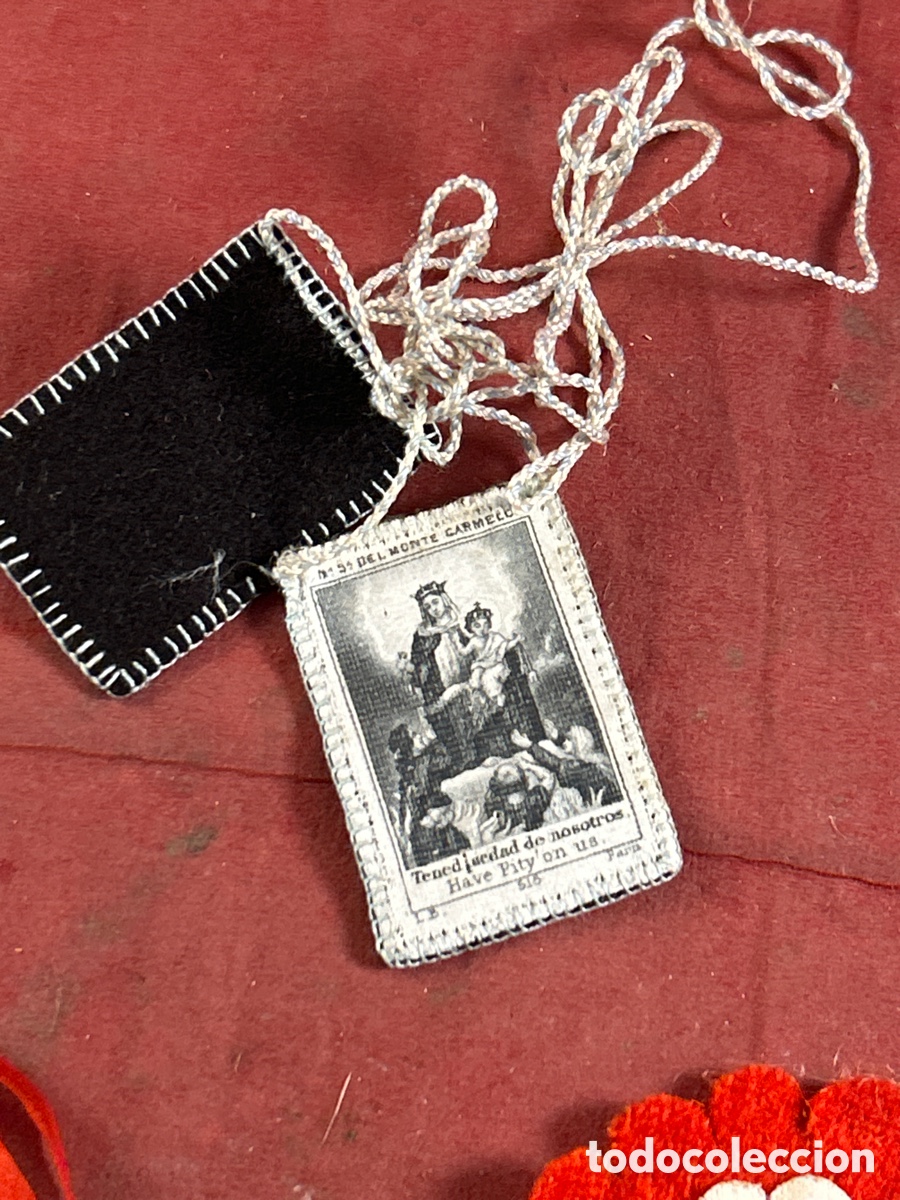 Antig&uuml;edades: LOTE DE ESCAPULARIOS - Foto 6