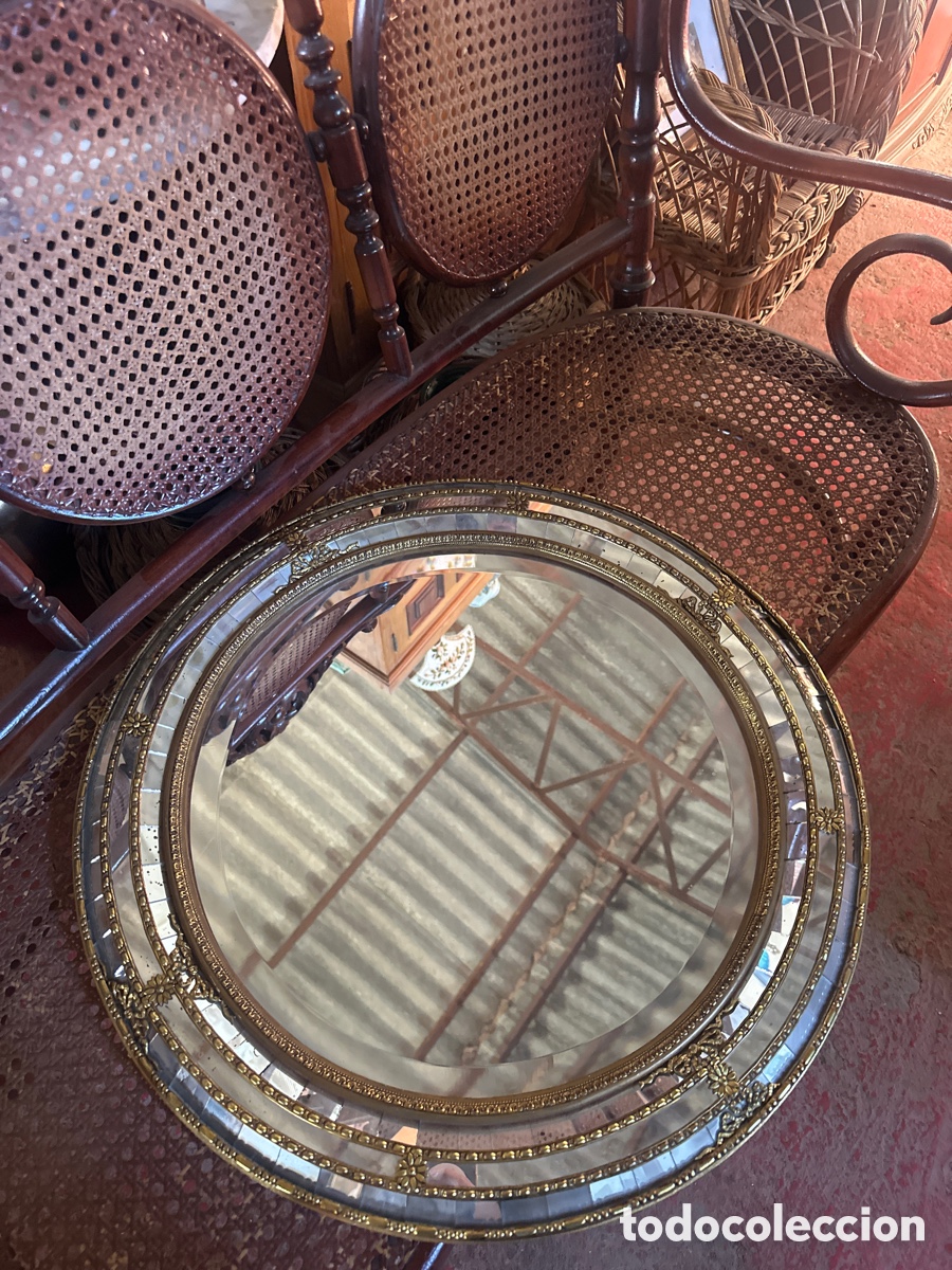 Antig&uuml;edades: Espejo veneciano antiguo - Foto 3