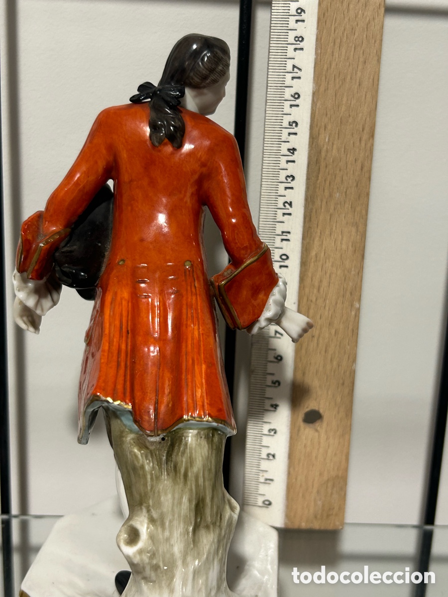 Antig&uuml;edades: Figura capodimonte sigloXIX - Foto 3
