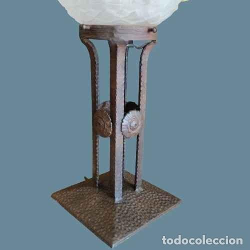Antig&uuml;edades: L&Aacute;MPARA SOBREMESA ART DEC&Oacute; - Foto 2