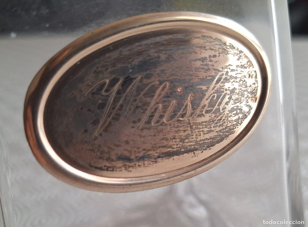 Antig&uuml;edades: Licorera cristal para Whiskey - Foto 4