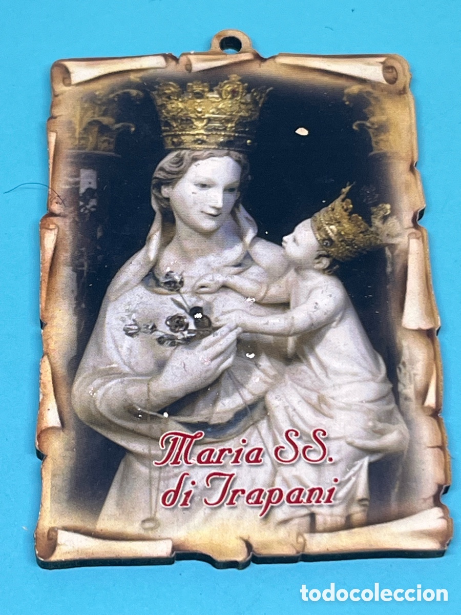 Antig&uuml;edades: ROSARIO Y TABLILLA DE LA VIRGEN, - Foto 12