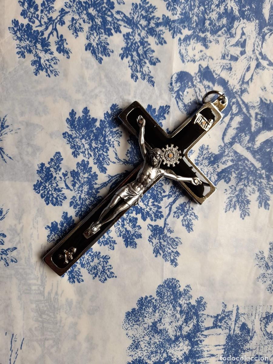 Antig&uuml;edades: Cruz Sacerdotal en negro - Foto 1
