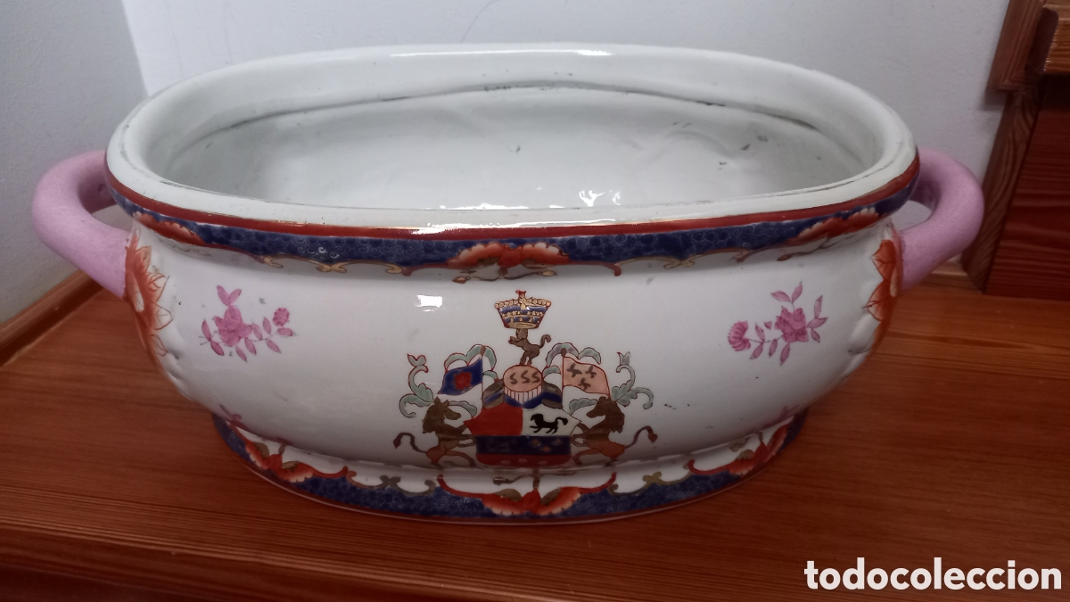 Antig&uuml;edades: Centro de mesa de Imari siglo XX - Foto 1