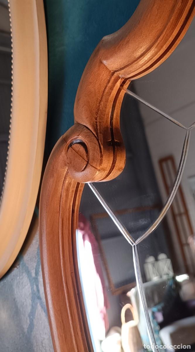 Antig&uuml;edades: Mueble recibidor antiguo con espejo. - Foto 8