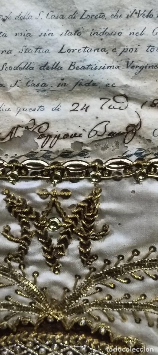 Antig&uuml;edades: Atesstazione, certificado papal 1812 - Foto 3
