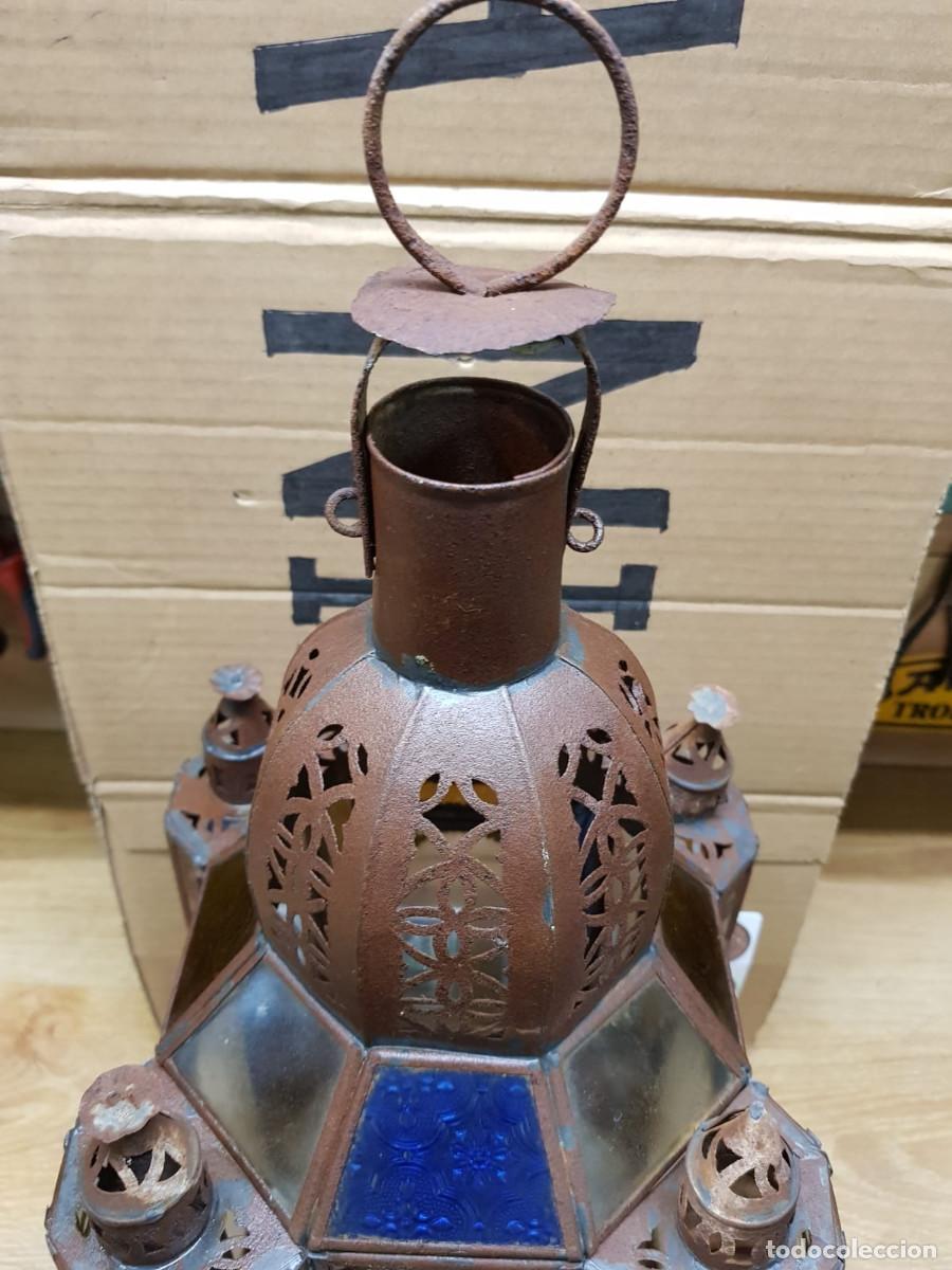 Antig&uuml;edades: ANTIGUA LAMPARA GRANADINA - Foto 2
