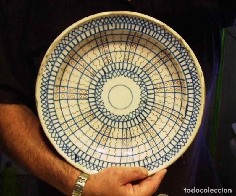 Antig&uuml;edades: PLATO CER&Aacute;MICA DE MANISES XIX - Foto 8
