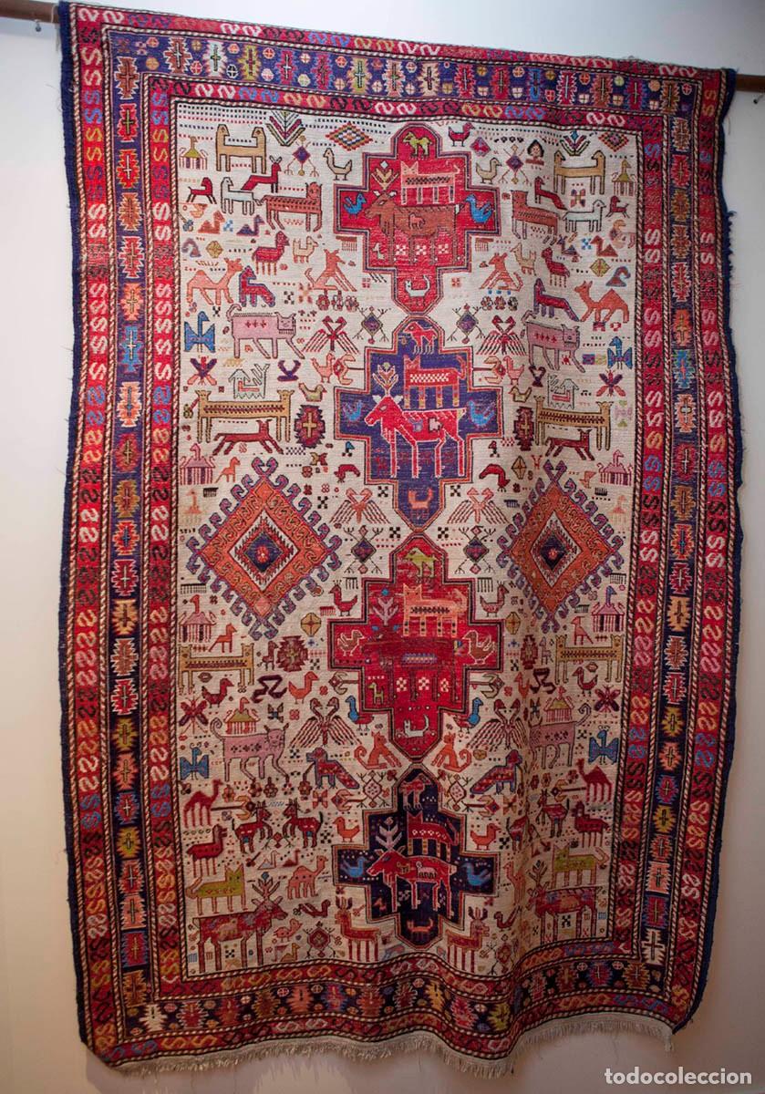 Antig&uuml;edades: Alfombra Sumak turco - Foto 1