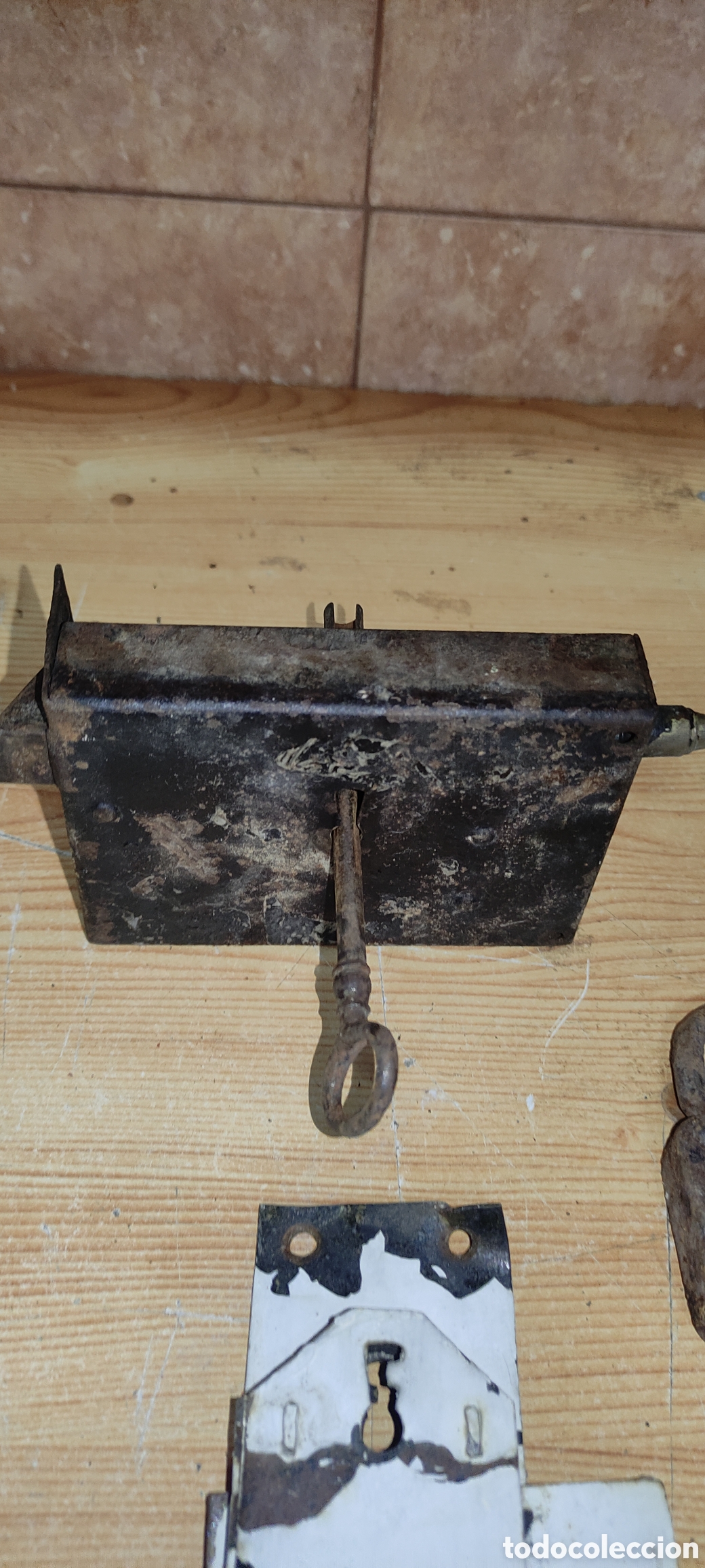 Antig&uuml;edades: Lote herrajes antiguos - Foto 4