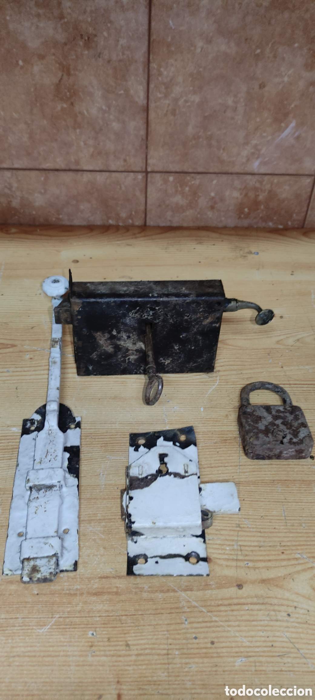 Antig&uuml;edades: Lote herrajes antiguos - Foto 7