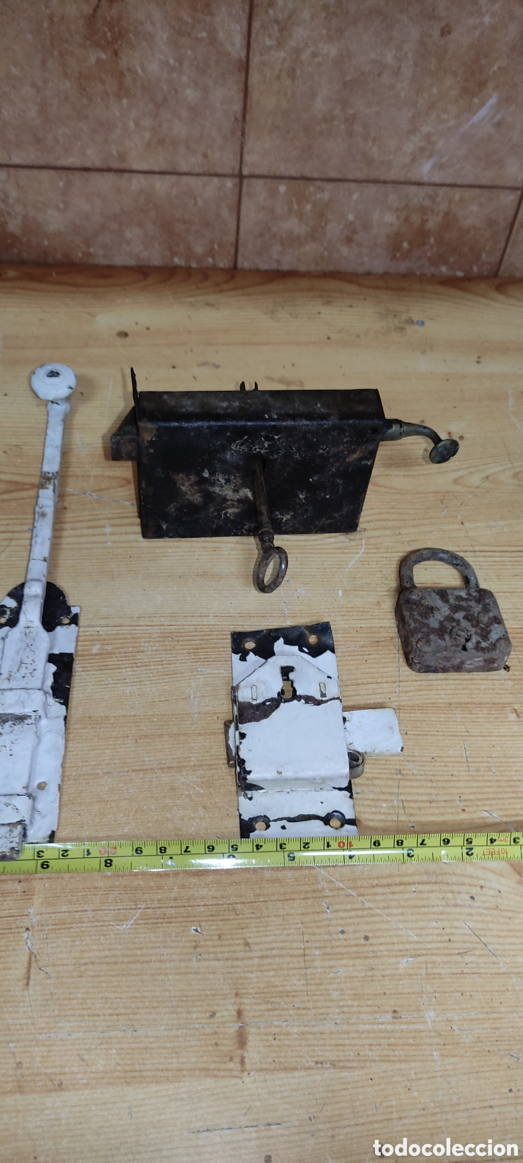 Antig&uuml;edades: Lote herrajes antiguos - Foto 8
