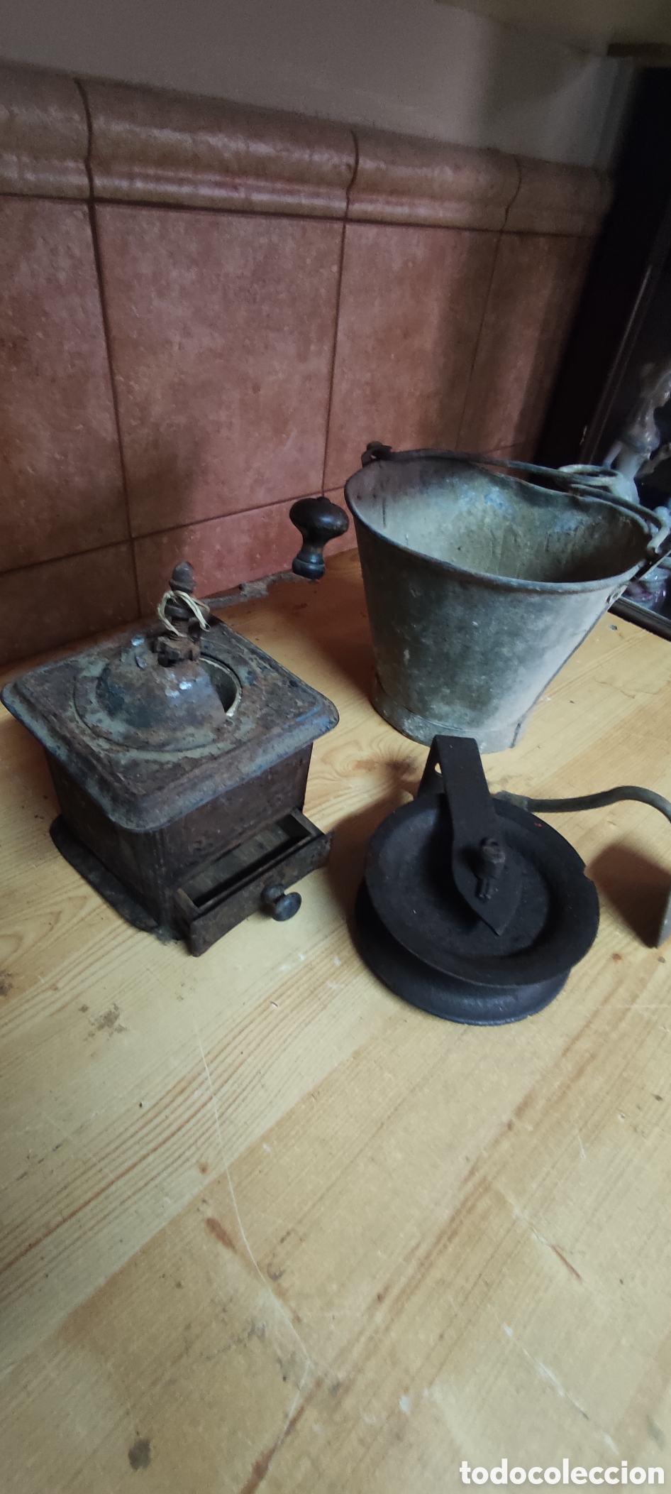 Antig&uuml;edades: Lote art&iacute;culos rusticos - Foto 9