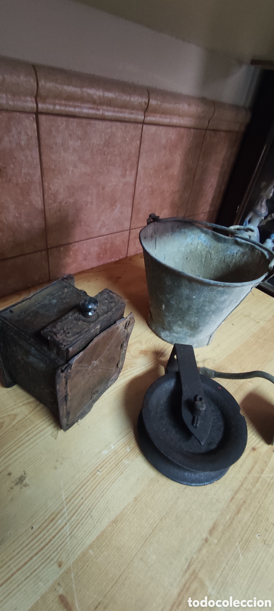 Antig&uuml;edades: Lote art&iacute;culos rusticos - Foto 10