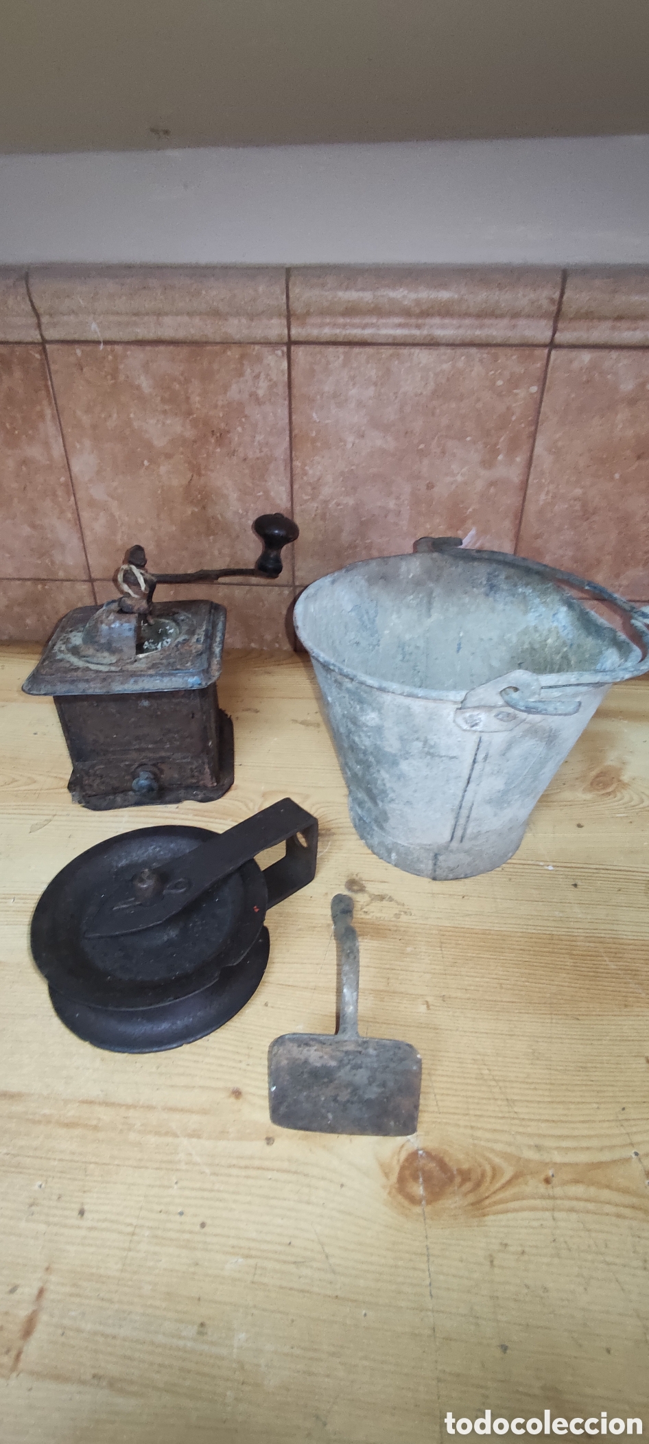 Antig&uuml;edades: Lote art&iacute;culos rusticos - Foto 11