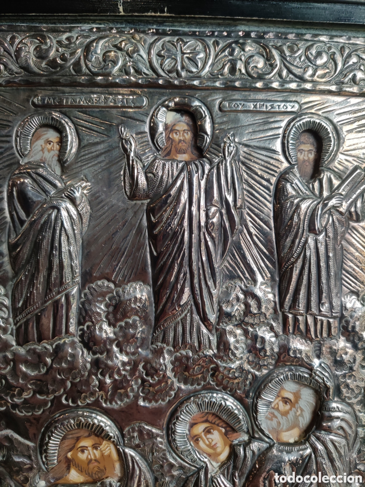 Antig&uuml;edades: MUY BONITO ICONO DE PLATA - Foto 2