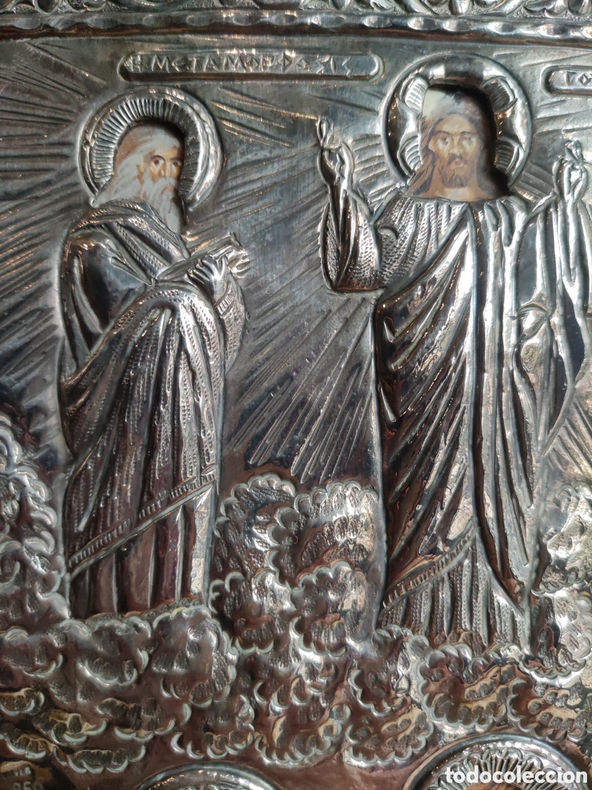 Antig&uuml;edades: MUY BONITO ICONO DE PLATA - Foto 5