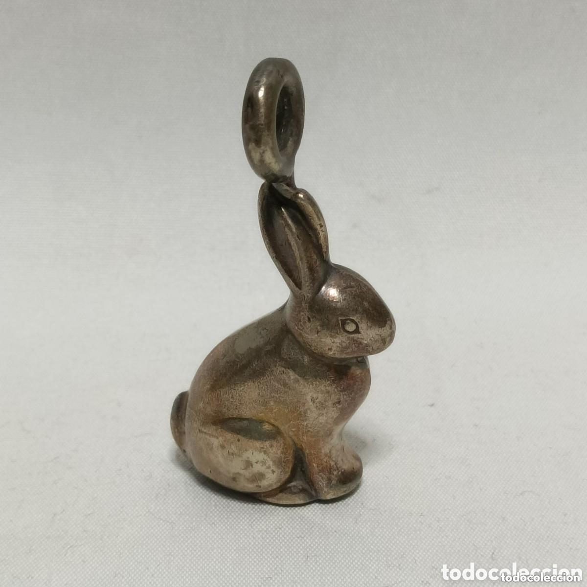 Antig&uuml;edades: Sonajero antiguo con forma de Conejo - Foto 2