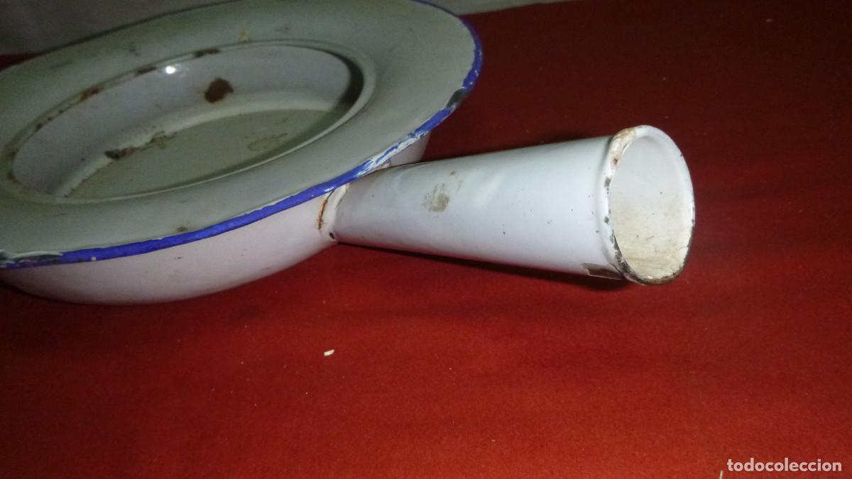 Antig&uuml;edades: MATERISL SANITARIO ESCUPITERA DE PORCELANA - Foto 5