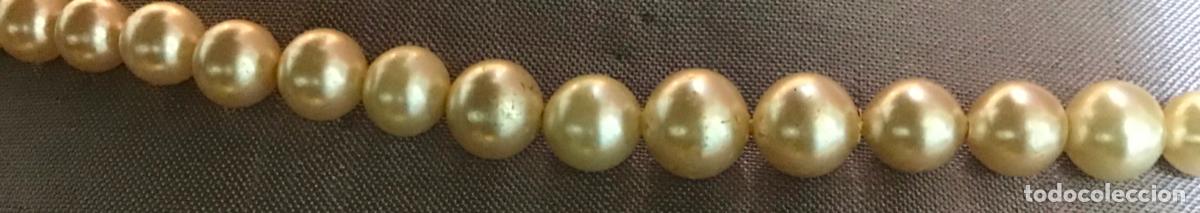Antig&uuml;edades: COLLAR DE PERLAS Y CIERRE DE PLATA - Foto 3