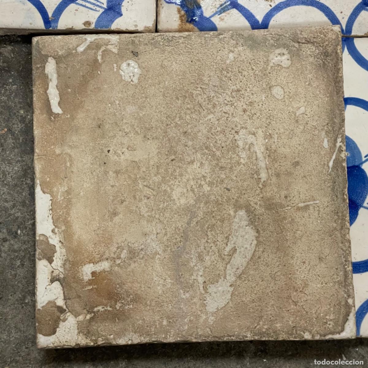 Antig&uuml;edades: Cuadro de 4 Azulejos - Manises S.XIX - Foto 6