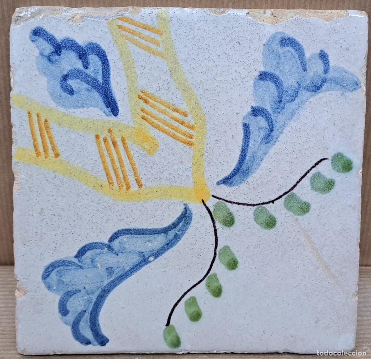 Antig&uuml;edades: Azulejo catal&aacute;n del siglo XIX - Foto 2