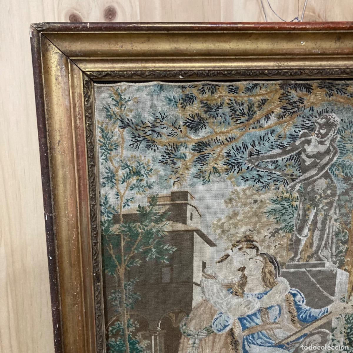 Antig&uuml;edades: Tapiz Verdure - Francia S. XIX - Foto 3