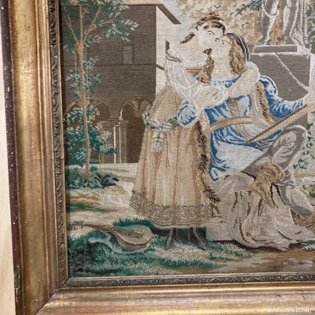 Antig&uuml;edades: Tapiz Verdure - Francia S. XIX - Foto 4