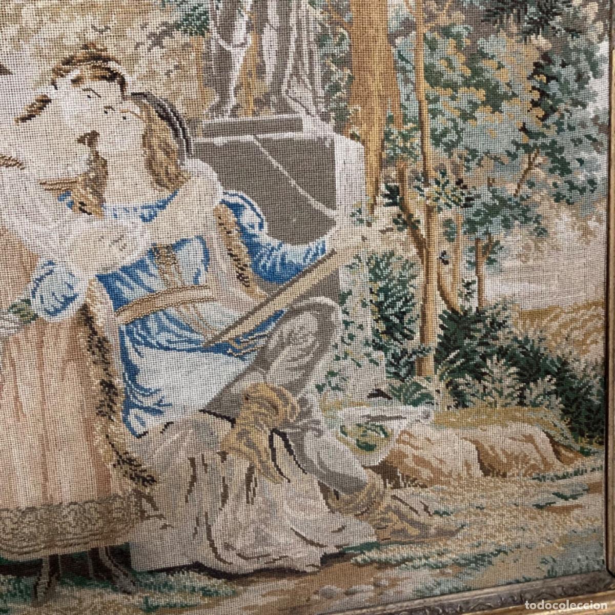 Antig&uuml;edades: Tapiz Verdure - Francia S. XIX - Foto 5