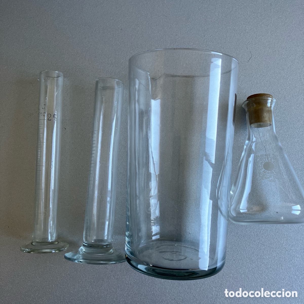 Antig&uuml;edades: Cristal de Laboratorio - Probetas - Matraz - Foto 5