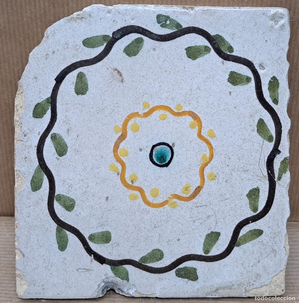 Antig&uuml;edades: Azulejo catal&aacute;n del siglo XIX - Foto 2