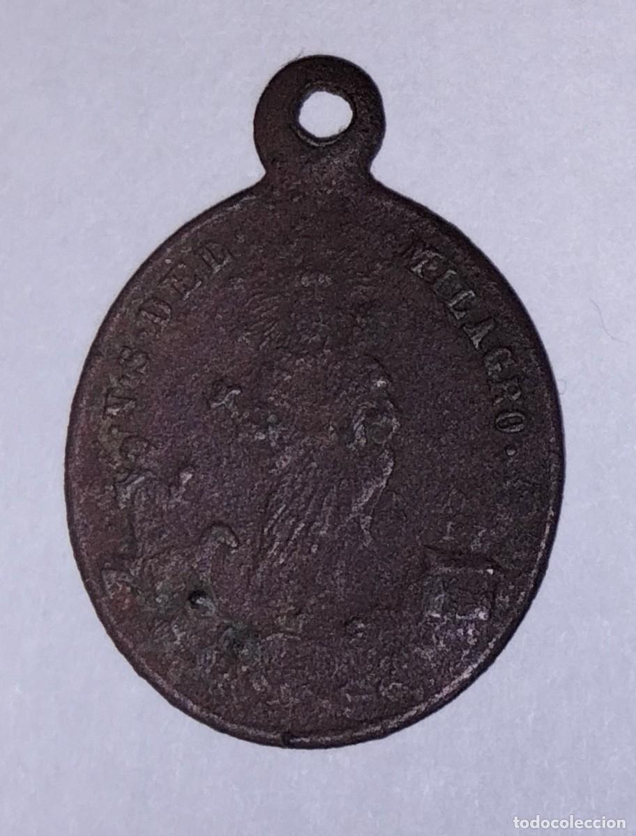 Antig&uuml;edades: Medalla Mare de D&eacute;u del Miracle (Solsona). Lat&oacute;n. - Foto 1