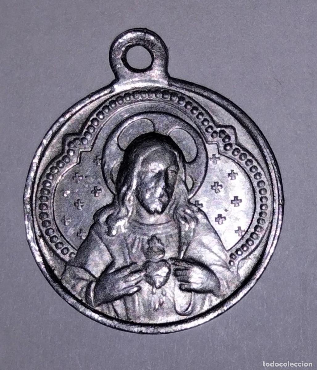 Antig&uuml;edades: Medalla Sant Mag&iacute; (Tarragona). Aluminio. - Foto 2