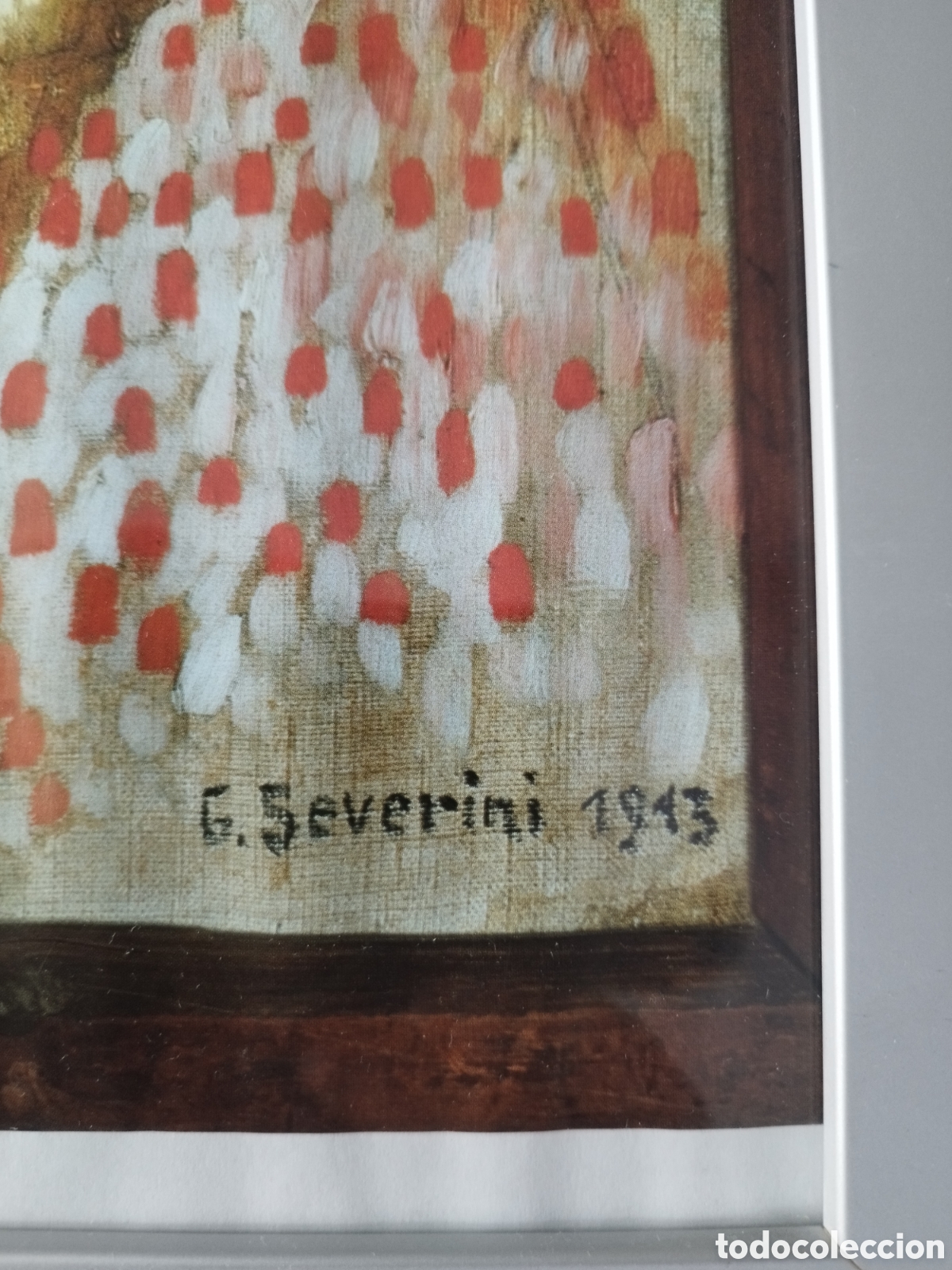 Antig&uuml;edades: Copia Impreso Gino Severini 1914 - Foto 3