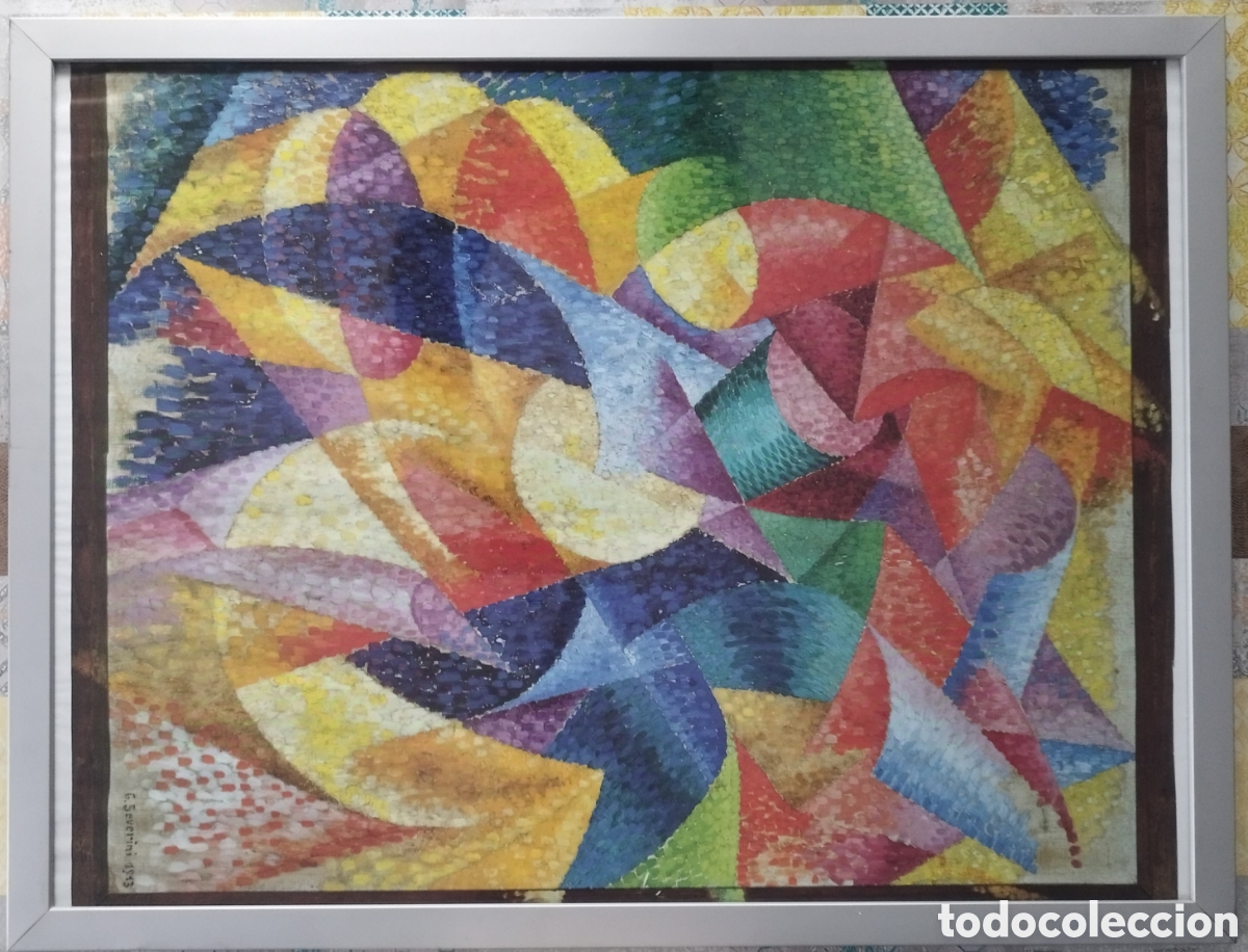 Antig&uuml;edades: Copia Impreso Gino Severini 1914 - Foto 1