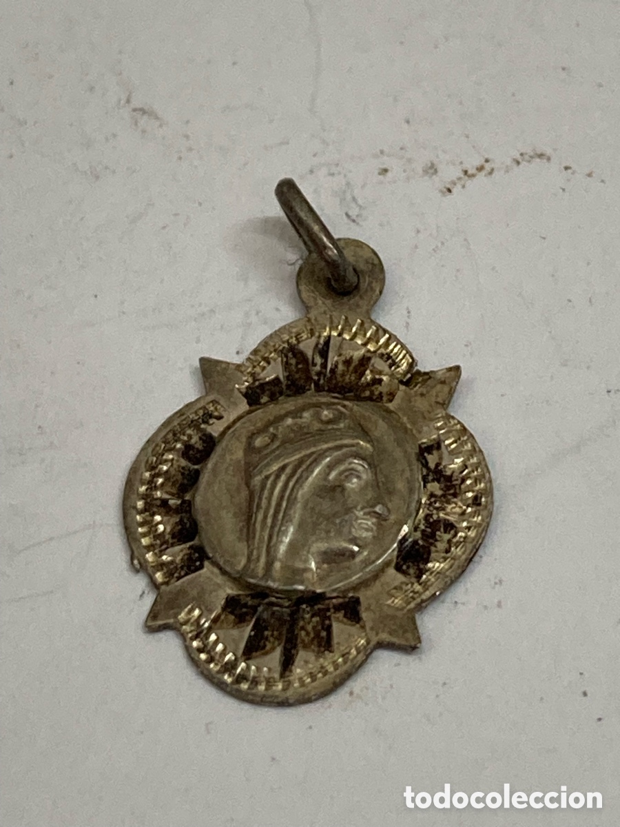 Antig&uuml;edades: Medalla de plata religiosa C341 - Foto 1