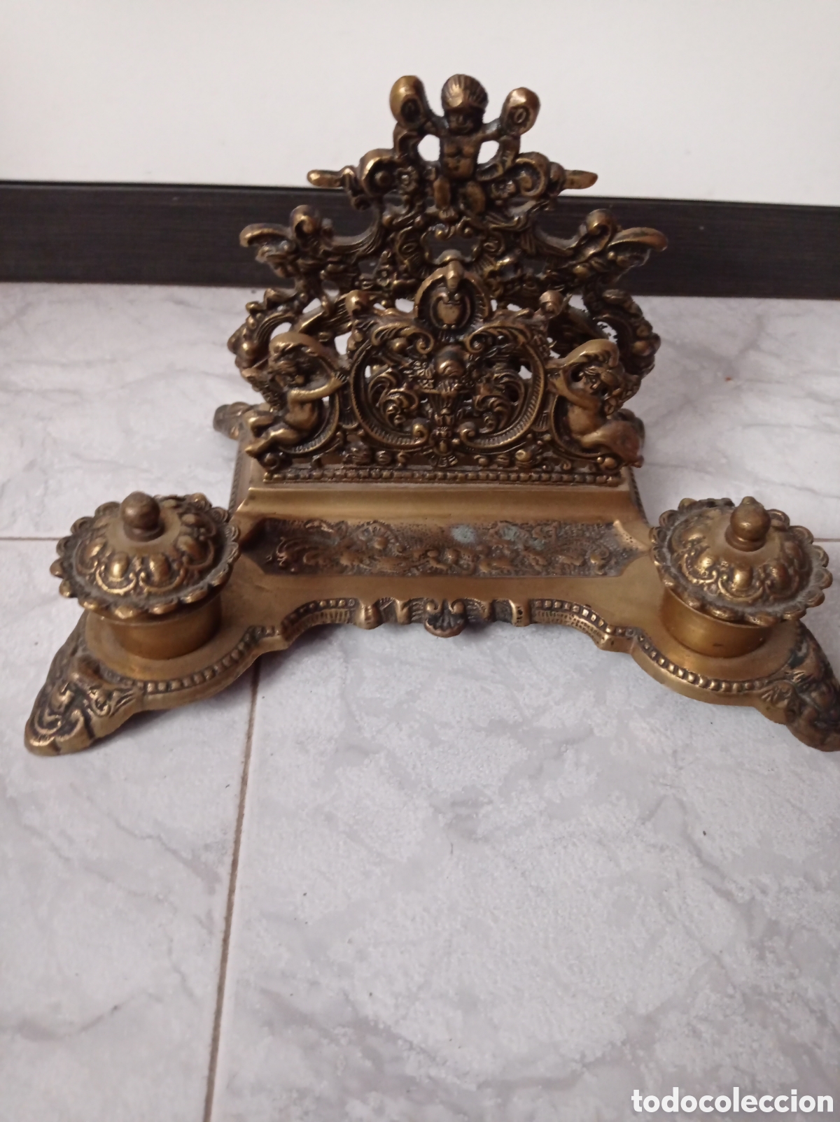 Antig&uuml;edades: Escriban&iacute;a de bronce - Foto 4