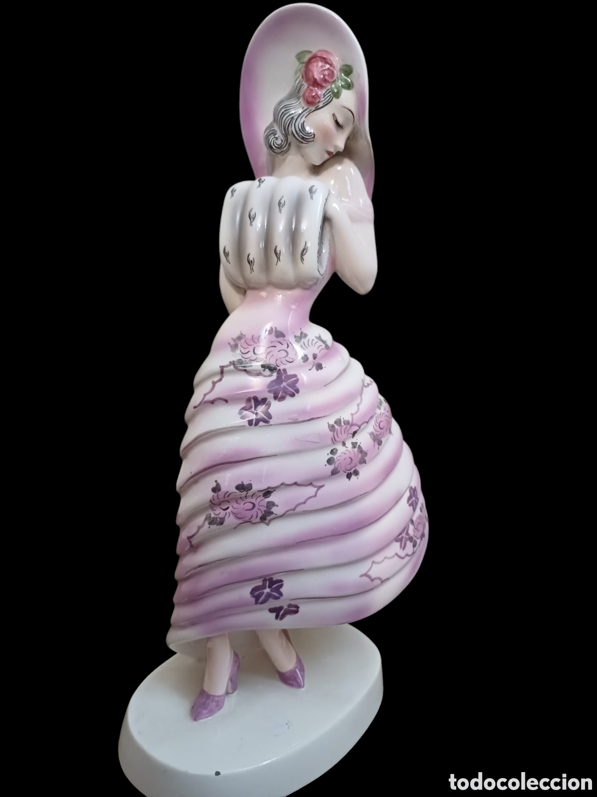 Antig&uuml;edades: Figura Goldscheider Art Deco 6328 - Foto 2