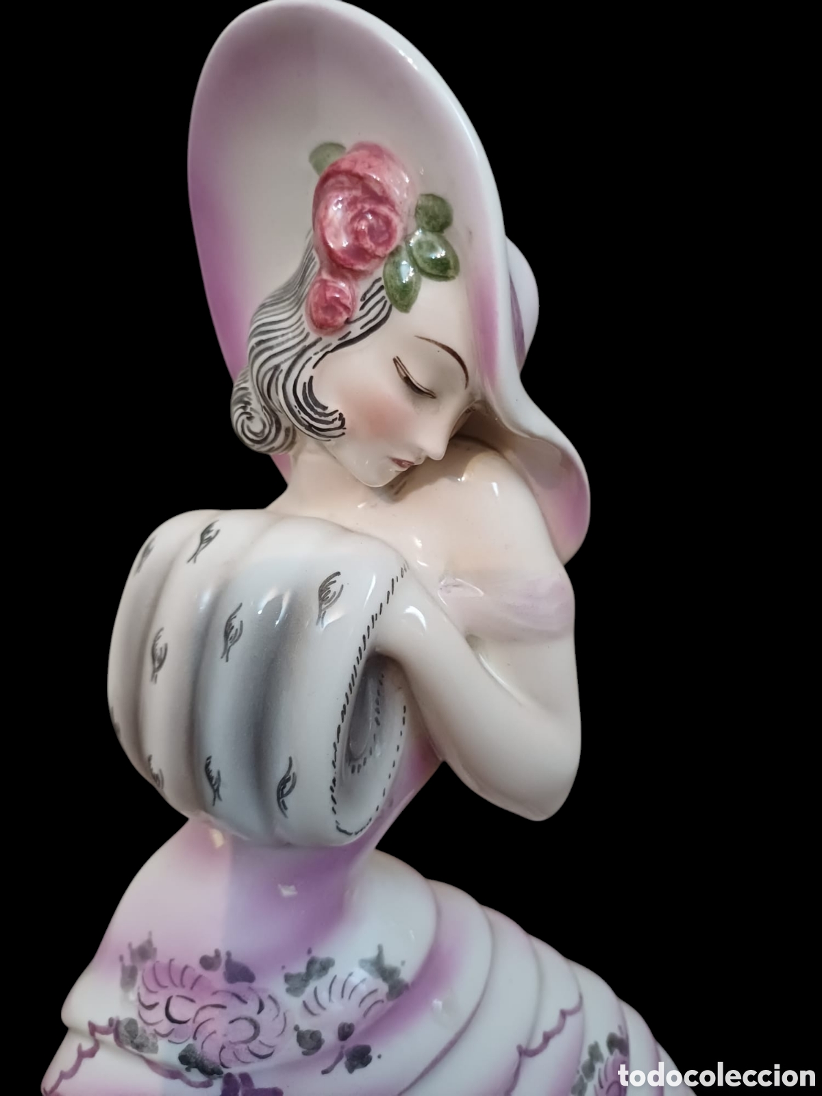Antig&uuml;edades: Figura Goldscheider Art Deco 6328 - Foto 4