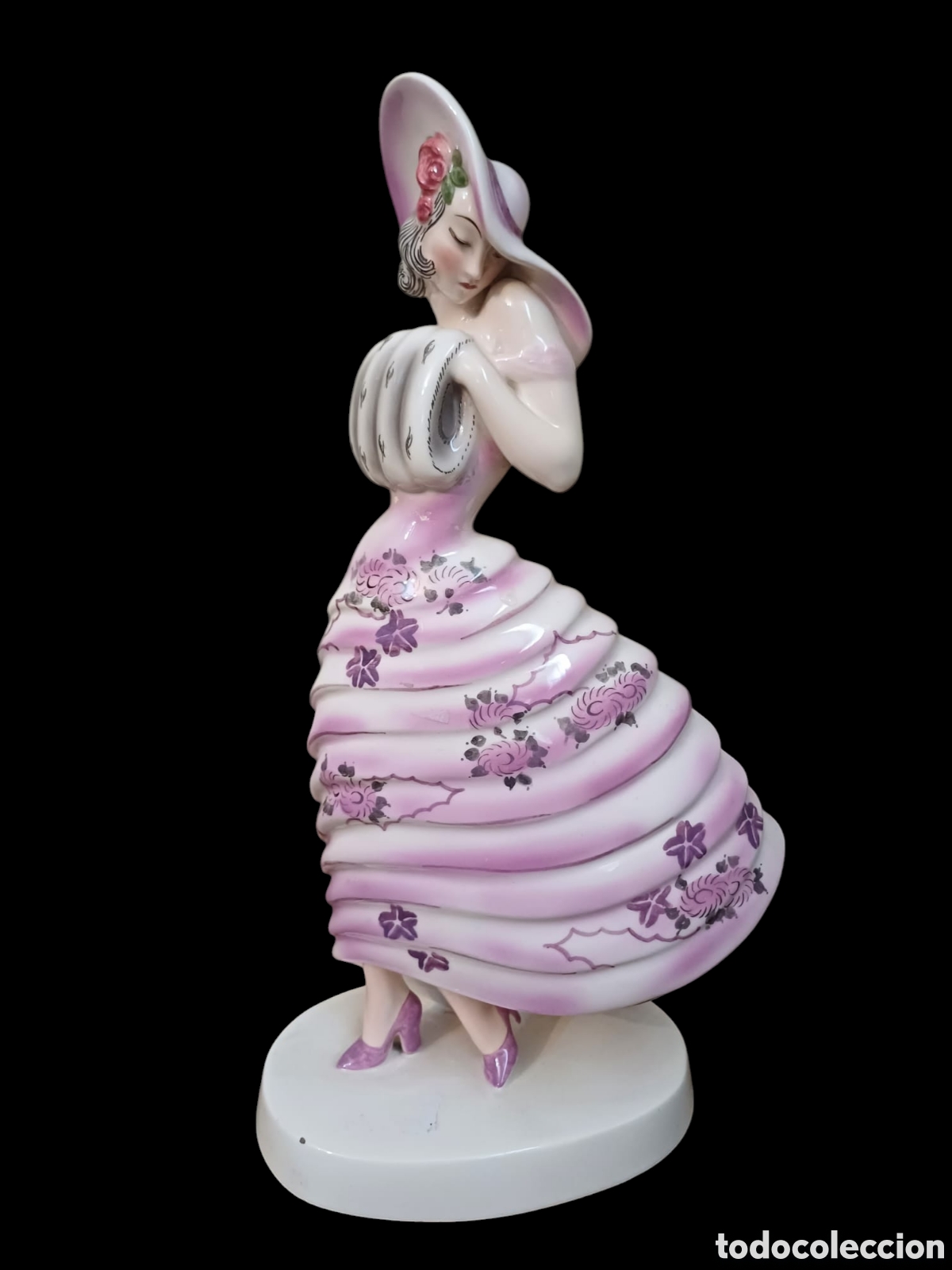 Antig&uuml;edades: Figura Goldscheider Art Deco 6328 - Foto 1