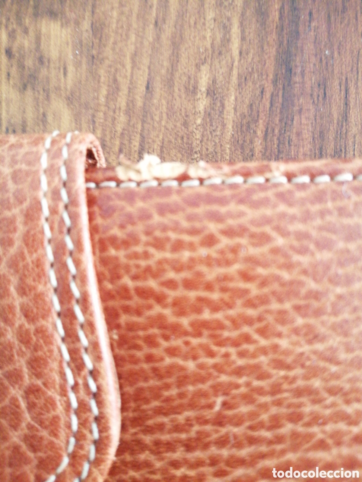 Antig&uuml;edades: Cartera Loewe piel ubrique - Foto 5